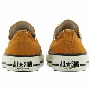 ■コンバース キャンバス オールスター J オックス マスタード 新品 28.0cm US9.5 CONVERSE CANVAS ALL STAR J OX 日本製 JAPAN MUSTARDの画像5