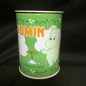 ムーミン　鹿児島銀行缶貯金箱　MOOMIN