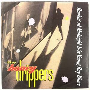 Rare German Original 1984 The Honeydrippers Rockin' At Midnight Jeff Beck, Jimmy Page, Nile Rodgers, Robert Plant etc レコード 7“