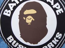 希少！ APE BY A BATHING APE BUSY WORKS アベイシングエイプ cushion ★ ビッグクッション クッション_画像2