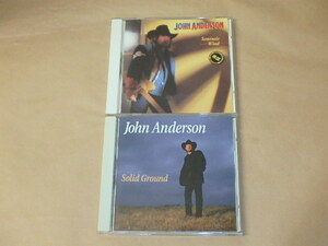 ジョン・アンダーソン CD2枚セット　/　Solid Ground　/　Seminole Wind　/　 John Anderson　輸入盤