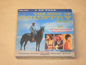 The Best of Country Music 4CD PACK　/　JEANNIE C RILEY，BOBBY BARE，他　/　EEC盤　CD