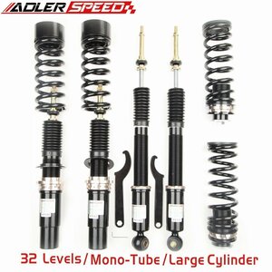  shock absorber Audi A4 8K(B8) sedan quattro 4WD 09-16 total length adjustment suspension 32 step attenuation ADLERSPEED