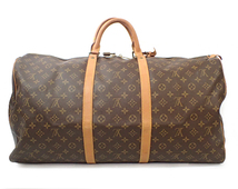 1HH LOUIS VUITTON ルイヴィトン モノグラム キーポル60 M41422 ボストンバッグ 売切り_画像3