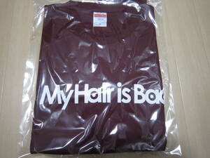 MバーガンディMy Hair is BadロゴTシャツmwam 04 Limited sazabys wanima THE ORAL CIGARETTESヤバイTシャツ屋さんBLUE ENCOUNT leflah