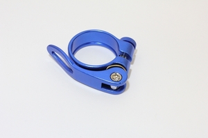 (725) aluminium Quick type sheet clamp 34.9mm blue blue 