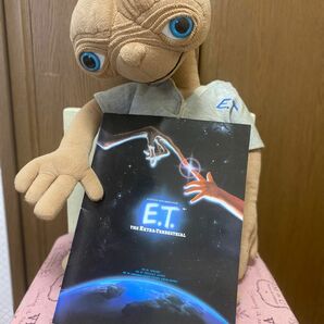 【レア】ETのぬいぐるみ　映画のパンフレット当時物　セット