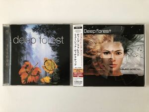 B12985　CD（中古）ボエム+ミュージック・ディテクテッド　ディープ・フォレスト　2枚セット