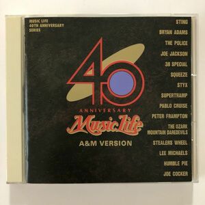 B12546　CD（中古）MUSIC LIFE 40TH ANNIVERSARY SERIES A&M VERSION　オムニバス