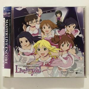B12885　CD（中古）THE IDOLM@STER MASTER LIVE ENCOREーアンコールー
