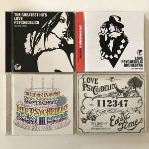 B12908　中古CD　THE GREATEST HITS+LOVE PSYCHEDELIC ORCHESTRA+他2枚　LOVE PSYCHEDELICO　4枚セット
