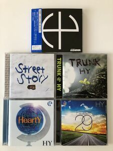 B12564　中古CD　DEPARTURE+Street Story+他3枚　HY　5枚セット