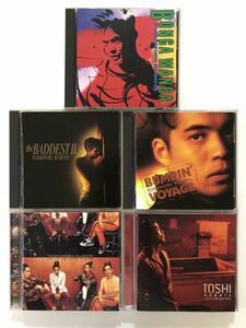 B12878　中古CD　BONGA WANGA+THE BADDESTⅡ+BUMPIN’ VOYAGE+他2枚　久保田利伸　5枚セット