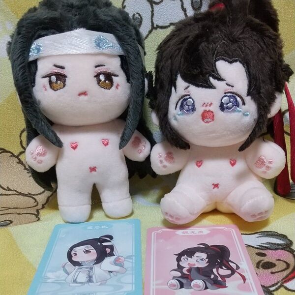 魔道祖師公式ぬいぐるみ10cm 2体セットc