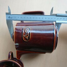 234-77 Melitta コーヒードリッパーポット 陶器 カフェインテリア レトロ 当時物_画像9