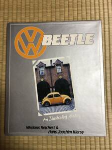 BEETLE Beetle Volkswagen 80 годы подлинная вещь книга@ Vintage retro подробности машина иностранный автомобиль CAR редкий редкость снят с производства любитель collector бесплатная доставка 