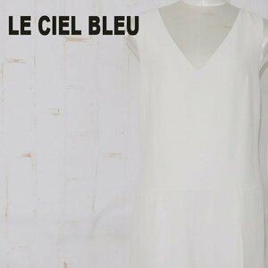  Le Ciel Bleu LE CIEL BLEU# all-in-one no sleeve overall ... material made in Japan #38# eggshell white series *MS3411133