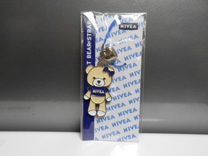 ☆ＮＩＶＥＡ　ニベア☆青Ｔクマちゃん　ストラップ