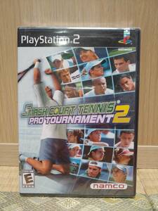  иностранная версия PS2 Smash Court Tennis Pro Tournament 2 (New) новый товар нераспечатанный 