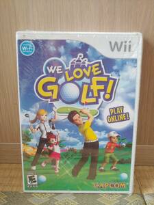 海外版 Wii We Love Golf (New) 新品未開封
