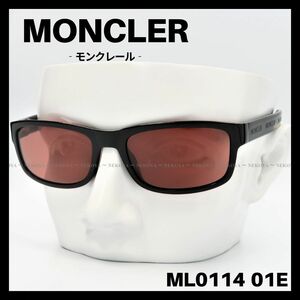 MONCLER　ML0114 01E　サングラス ブラック　モンクレール