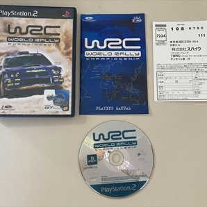 良品　23-PS2-488　プレイステーション2　WRC　ワールドラリーチャンピオンシップ　動作品　PS2　プレステ2