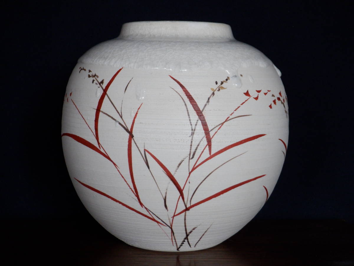 日本花器、壷,京烧,日本陶瓷器,陶艺,工艺品,收藏品、艺术品代购MYDAY买对网