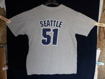 イチロー 　マリナーズ 　　Ｔシャツ 　 SEATTLE ５１　　 グレー　　　Ｍサイズ_画像6