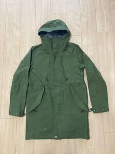 GOLDWINゴールドウインHOODED SPUR COATフーディッド シュプール　コート ゴアテックス ジャケット (S) オリーブグリーン GORE-TEX