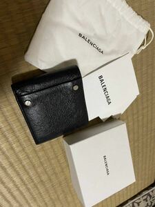 バレンシアガ　財布　ウォレット　メンズ　二つ折り　中古美品　Balenciaga 