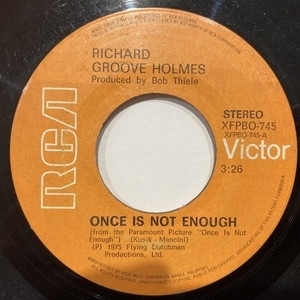 【新宿ALTA】RICHARD GROOVE HOLMES/ONCE IS NOT ENOUGH(XFPBO745)