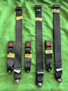 AE86 AE85 rear seat belt set latter term? 85? TOYOTA Toyota Levin Trueno 