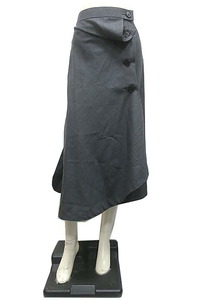 【中古】ENFOLD エンフォルド スカート レディ―ス 巻きスカート サイズ36 ウール 日本製