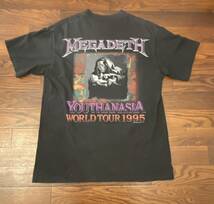 90S/MEGADETH メガデスTシャツ/anthrax アンスラックス/D.R.I/S.O.D/BLACK FLAG/メタリカ/m.o.d METALLICA/菅田将暉/nirvana/YOUTHANASIA_画像6