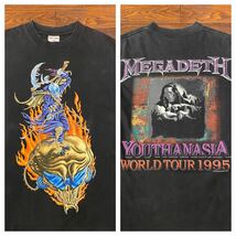 90S/MEGADETH メガデスTシャツ/anthrax アンスラックス/D.R.I/S.O.D/BLACK FLAG/メタリカ/m.o.d METALLICA/菅田将暉/nirvana/YOUTHANASIA_画像1