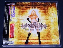 国内盤 ■ UnSun / The End Of Life アンサン / ジ・エンド・オブ・ライフ_画像1