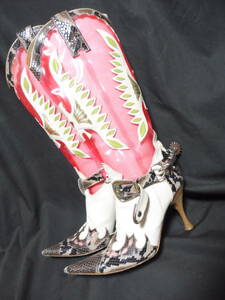 Супер ценная модель D &amp; G Dolce &amp; Gabbana Long Boots 37 Ayumi Hamasaki Model Model