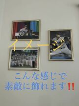 大谷翔平　A4写真　他にも多数出品していますので是非ご覧下さい！　4勝目負け無し！！フレームカラー銀色A4サイズ_画像3