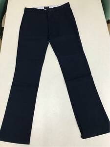 ●GAP●TAILOREDチノパン●紺●新品●スリム●W76X股下76●10-2