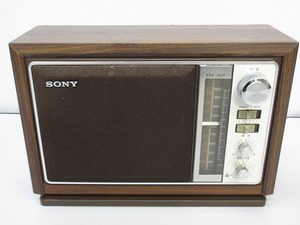 *sm0058 Sony transistor radio ICF-9740 FM/AM 2 band SONY radio transistor Home radio Showa Retro *