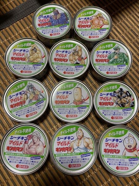 送料無料 キン肉マン オイル不使用シーチキン コラボパッケージ ロビンマスク ラーメンマン テリーマン ウォーズマン ブロッケンjr