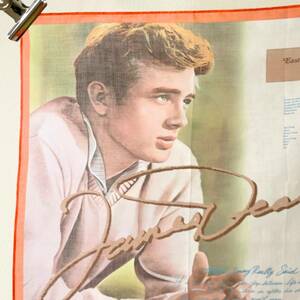  rare { Dead Stock / James Dean }50s dead [je-ms Dean eten. higashi Vintage handkerchie bandana ]