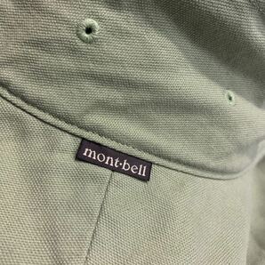 mont-bell モンベル ツバ大 グリーン アウトドア バケットハット バケツハット 帽子 ハット 緑 L 58〜60cmの画像9