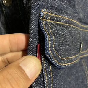 新同超美 TCB JEANS トゥーキャットブランド ジーンズ Tバック ファースト 506xx 1st デニムジャケット Gジャン ジージャン 40 L程度の画像5