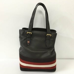 TEI【中古品】 BALLY バリー TRAINSPOTTING トートバッグ ブラウン レザー 〈180-230406-MK-40-TEI〉