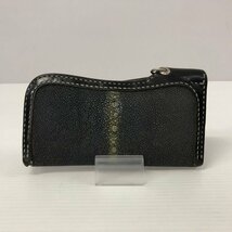 TEI【現状渡し品】 BIG HAND ビッグハンド スティングレイ ウォレット 財布 エイ革 LEATHER レザー コンチョ 〈200-230419-YO-2-TEI〉_画像3