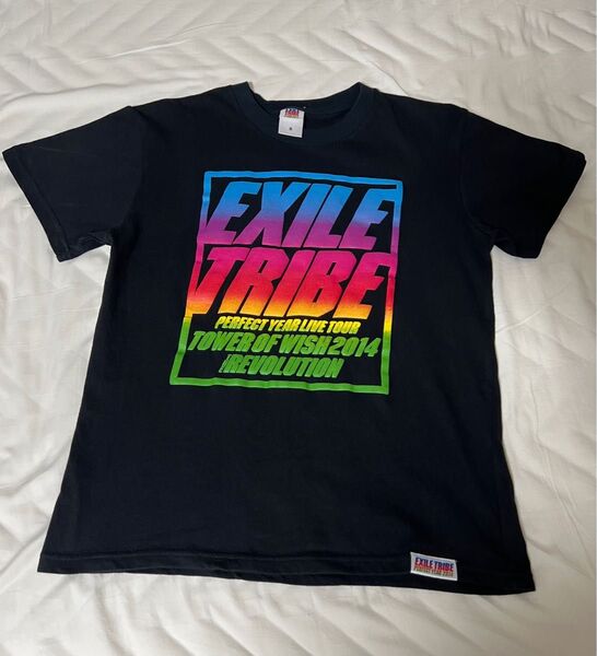 ライブTシャツ EXILE TRIBE 2014 黒
