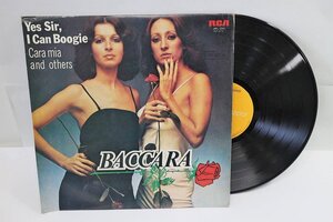 [TK0340R] LP BCCARA/Yes sir,I can boogie（バカラ/誘惑のブギー）レアな韓国盤 フェロモンディスコ セクシーデュオ gimme more他