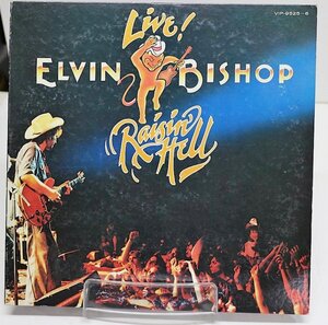 [TK2050LP] LP ELVIN BISHOP/LIVE! Raisin' hill 国内盤 二枚組ライブ盤見開きジャケ盤面良好'77ビクター ライナーノーツ無し