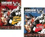最狂地下格闘技 黒王 KOKUOW 3 全2枚 上巻、下巻 レンタル落ち セット 中古 DVD